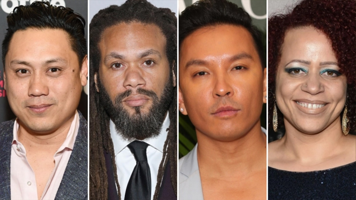 Left to right: Jon M. Chu, Franklin Leonard, Prabal Gurung and Nikole Hannah-Jones. Shutterstock.